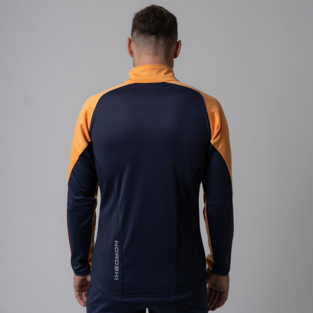 Разминочная куртка Nordski Premium Orange/Blueberry
