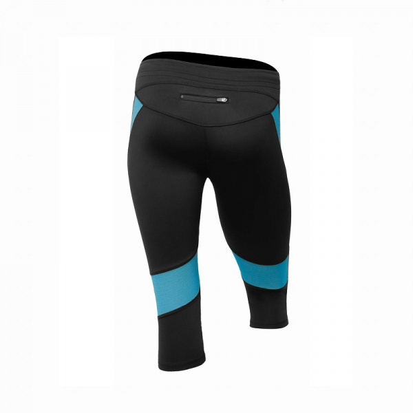 Капри Nordski Premium Jr.Black/Aquamarine/18