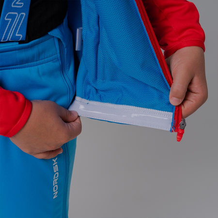 Разминочная куртка Nordski Jr.Premium Blue/Red