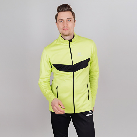 Разминочный костюм Nordski Base Lime/Black