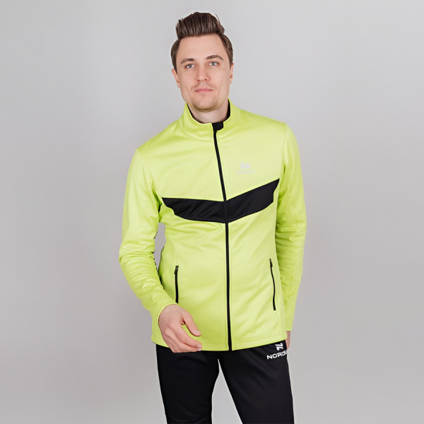 Разминочный костюм Nordski Base Lime/Black