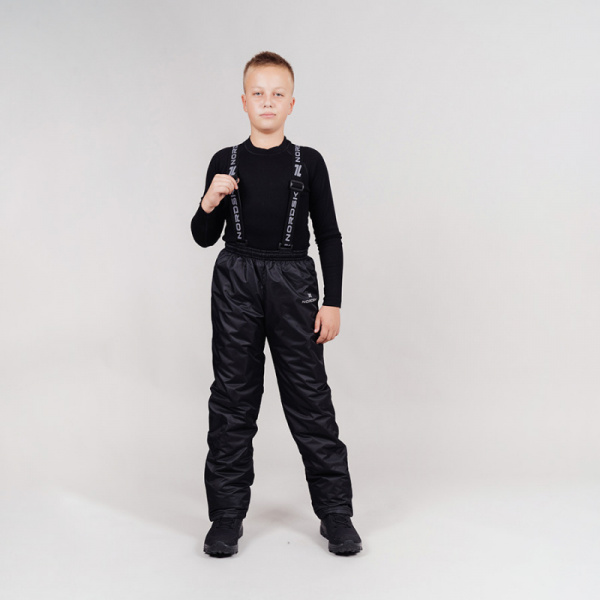 Утепленные брюки Nordski Jr.Black