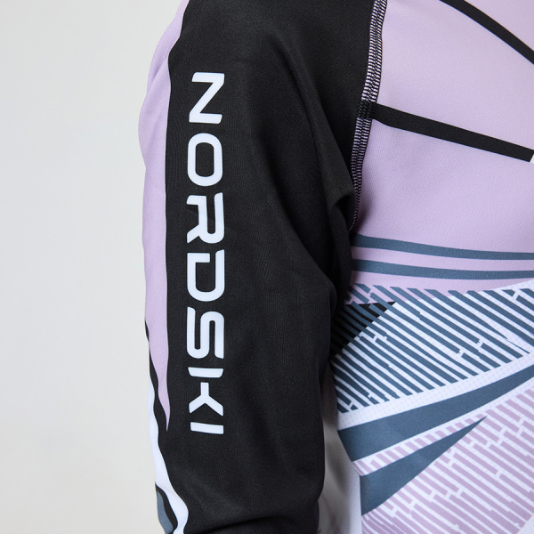 Гоночный костюм Nordski Jr. Heat Black/Lavender