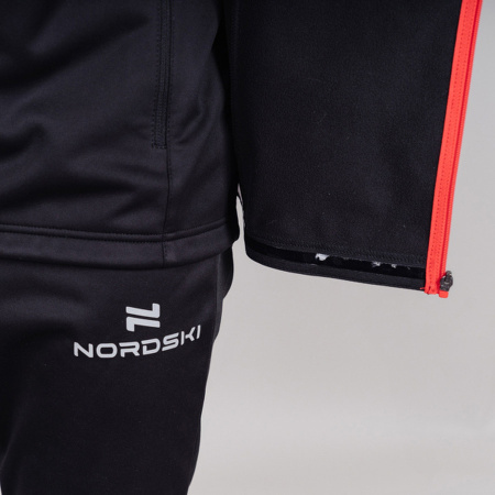 Жилет разминочный Nordski BASE Black/Red