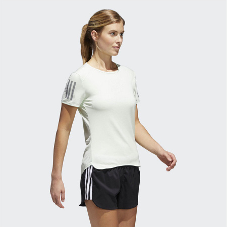 Футболка ADIDAS RS SS TEE W AERGRN VERAER
