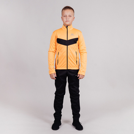 Разминочная куртка Nordski Jr.Base orange/black