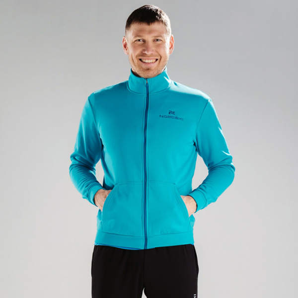 Толстовка Nordski Jr. Zip Dark Breeze