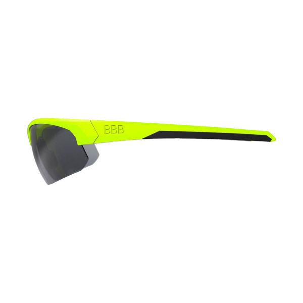 Очки солнцезащитные BBB 2020 Impulse Matt Neon Yellow/Smoke MLC + Yellow + Clear (б/р)