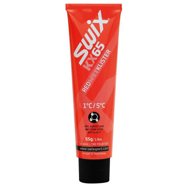 Мазь Swix Klister KX65 Red , 55 g