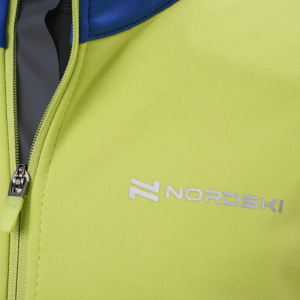 Тренировочная куртка Nordski Jr. Advance True Blue/Lime