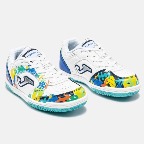 Футзалки JOMA TOP FLEX JR Белый
