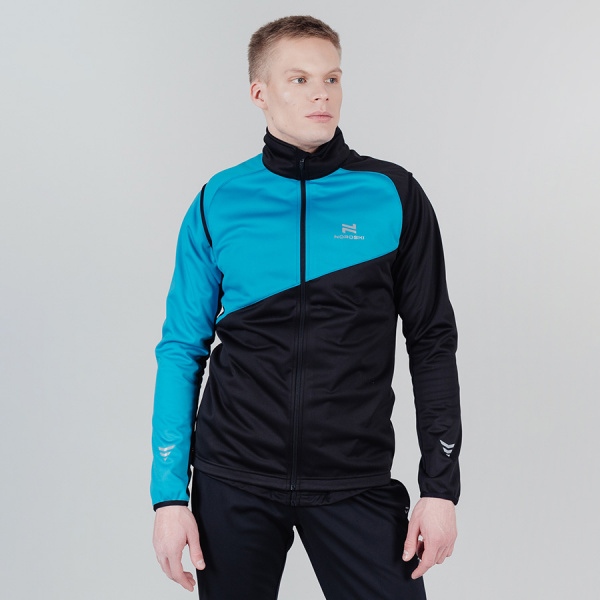 Жилет разминочный Nordski Premium Blue/Black