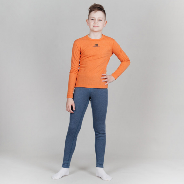 Комплект термобелья Nordski Kids Soft Orange/Green