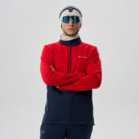 Тренировочная куртка Nordski Advance Red/Titan