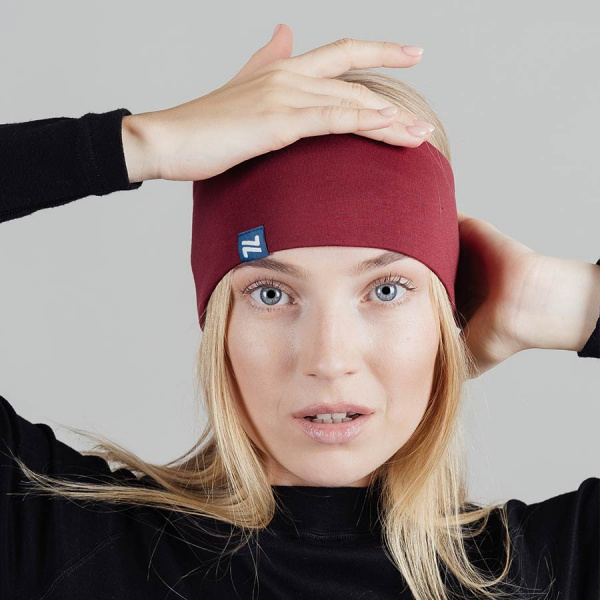 Повязка Nordski Jersey Bordo 