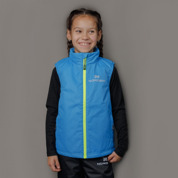Жилет утепленный Nordski Kids Motion Blue/18