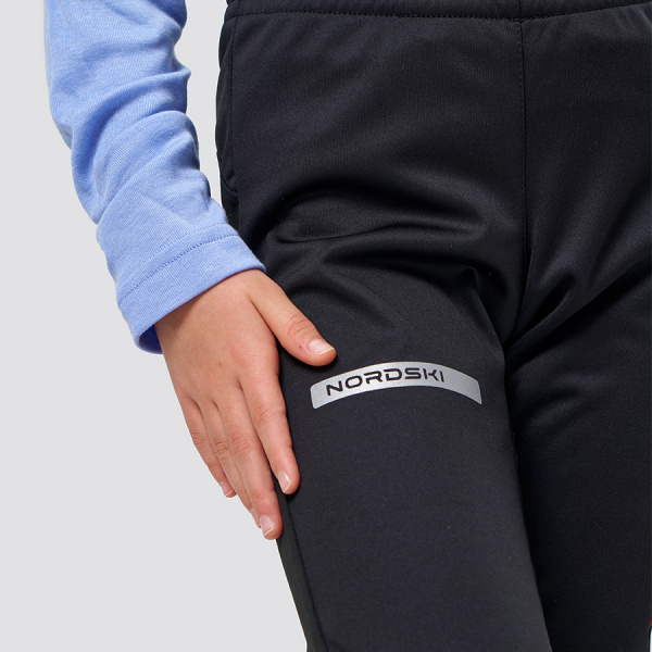 Тренировочные брюки Nordski Jr. Core Black