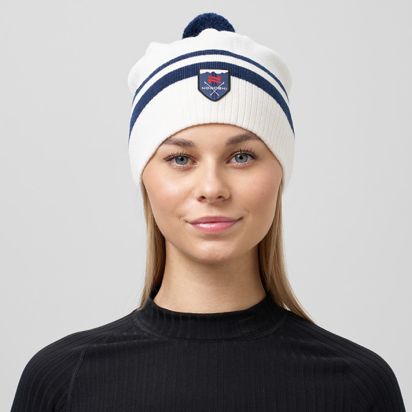 Шапка Nordski Move White/Blue