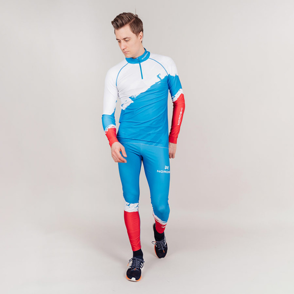 Гоночный костюм Nordski Premium Blue Rus