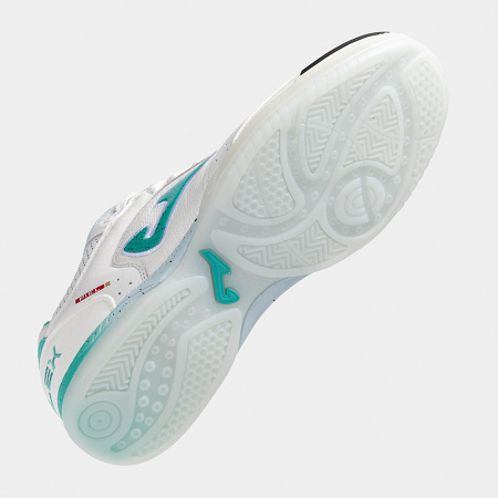 Футзальная обувь JOMA TOP FLEX Белый Бирюзовый