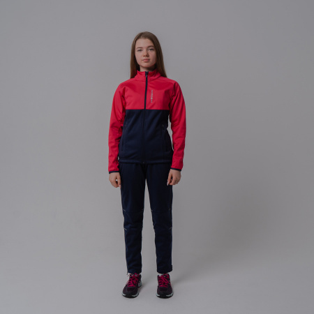 Разминочная куртка Nordski Jr.Premium Pink/Blueberry