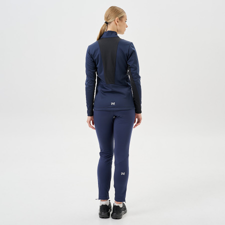 Тренировочная куртка Nordski Advance White/Pink/Blueberry W
