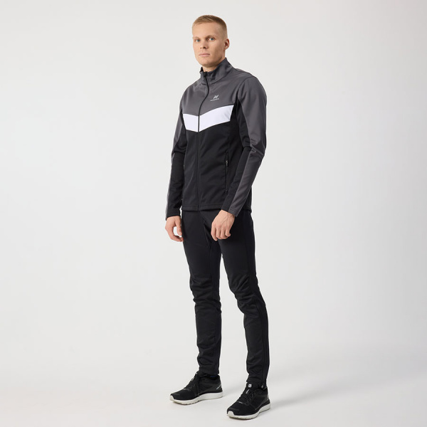 Разминочный костюм Nordski Base Grey/Black