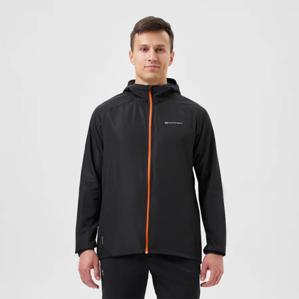 Ветровка Nordski Emotion Black/Neon Lemon