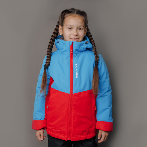 Утепленная куртка Nordski Kids Montana Blue/Red Q