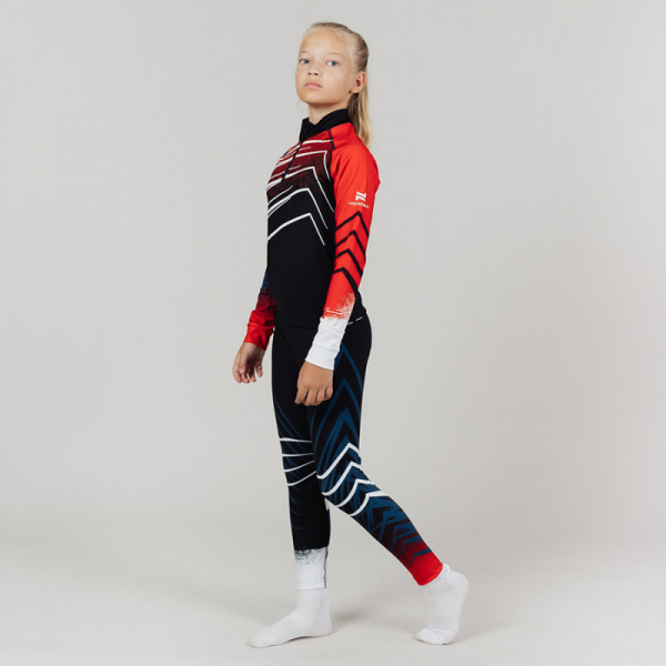 Гоночный костюм Nordski Jr. Pro Black/Red Q
