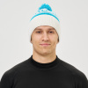 Шапка Nordski Blizzard Aquamarine/White