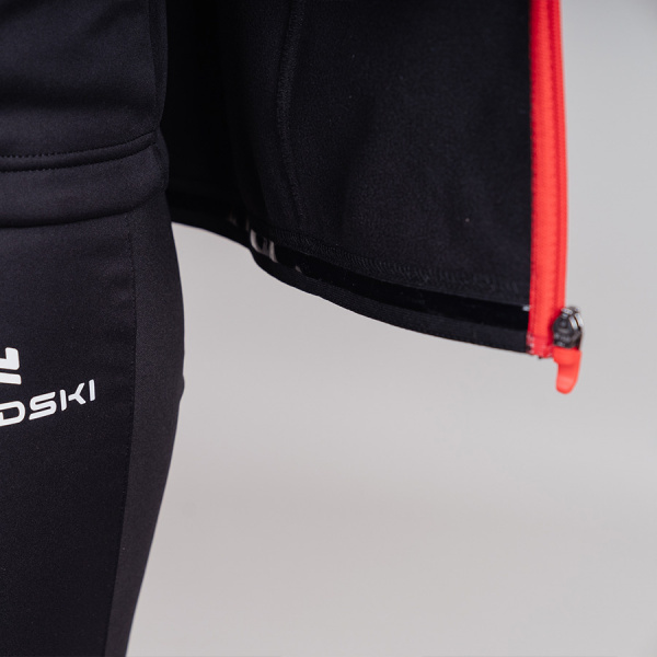 Жилет разминочный Nordski BASE Black/Red W
