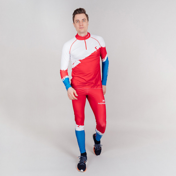 Гоночный костюм Nordski Jr.Premium Red Rus
