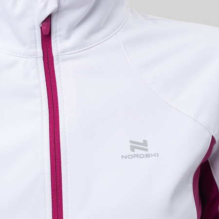 Тренировочная куртка Nordski Pro Fuchsia/White W