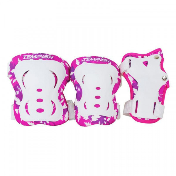 Комплект 3х элементов защиты TEMPISH 2018 FID KIDS 3-set pink
