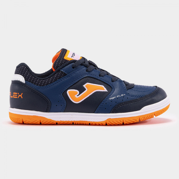 Футбольные кроссовки JOMA SERIE TOP FLEX JR Синий Оранжевый Подошва IN 