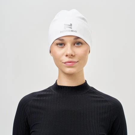 Тренировочная шапка Nordski Core White