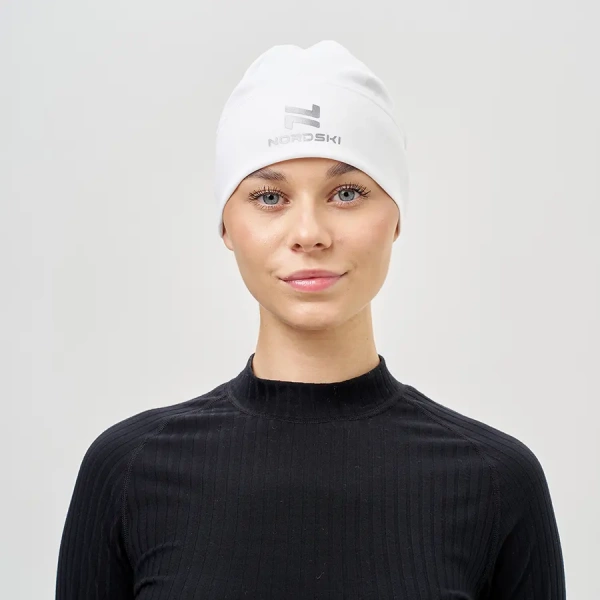 Тренировочная шапка Nordski Core White