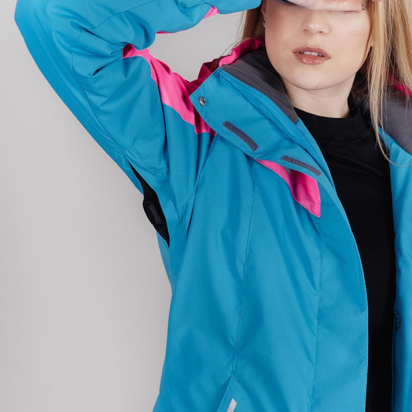 Горнолыжная куртка Nordski Extreme Blue/Pink W