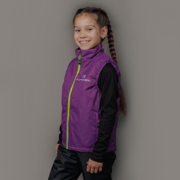 Жилет утепленный Nordski Jr.Motion Purple/18
