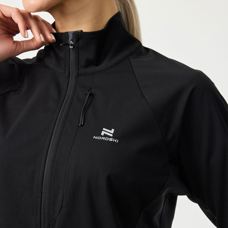 Тренировочная куртка Nordski Race Black/White W