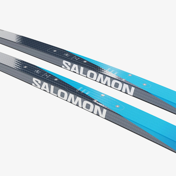 Беговые лыжи Salomon S/Lab Carbon Classic Soft Uni с креплением Salomon Prolink R