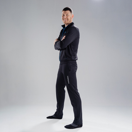 Толстовка Nordski Zip Black/Blue