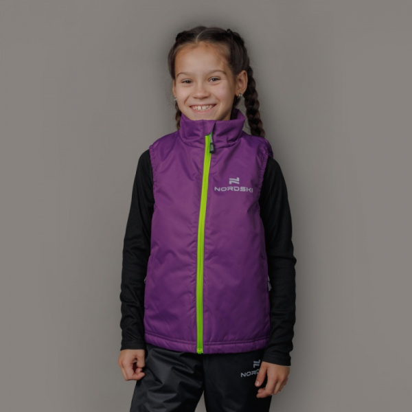 Жилет утепленный Nordski Jr.Motion Purple/18