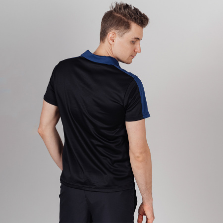 Поло Nordski Black/Blue