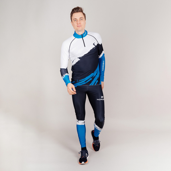Гоночный костюм Nordski Premium Deep Blue/White