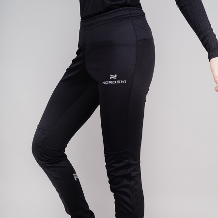 Разминочные брюки NORDSKI Base black W