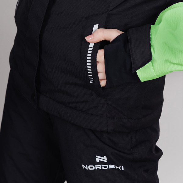 Горнолыжная куртка NORDSKI Extreme black/lime W
