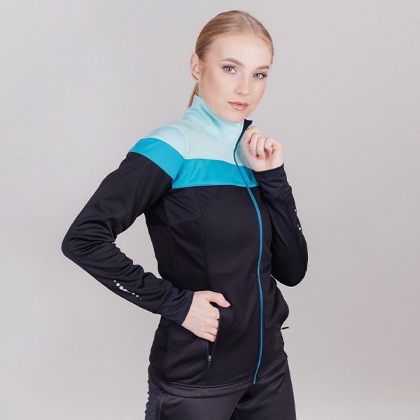 Разминочный костюм Nordski Drive Black/Mint W