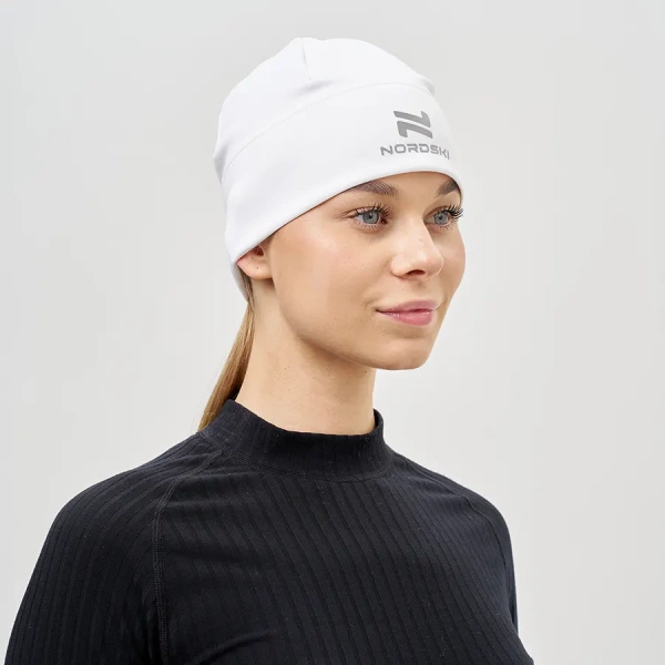 Тренировочная шапка Nordski Core White
